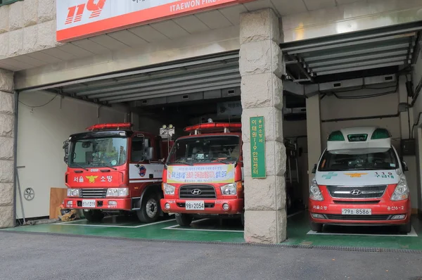 Bombeiros Coreia do Sul — Fotografia de Stock