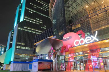 Coex alışveriş merkezi Gangnam Seoul Güney Kore