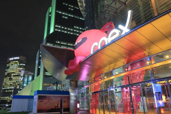 首尔江南区 coex 购物商场 — 图库照片
