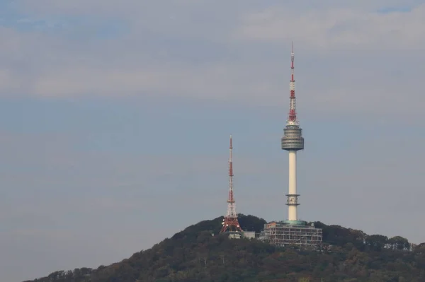 Северная Сеульская башня Южная Корея — стоковое фото