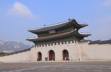 Gyeongbokgung Sarayı Seoul Korea  