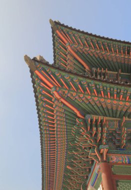 Kore geleneksel çatı mimari