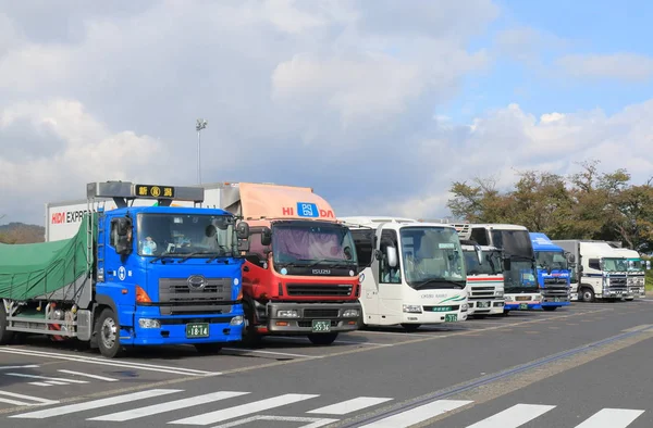 Empresa de transporte rastrear Japão — Fotografia de Stock