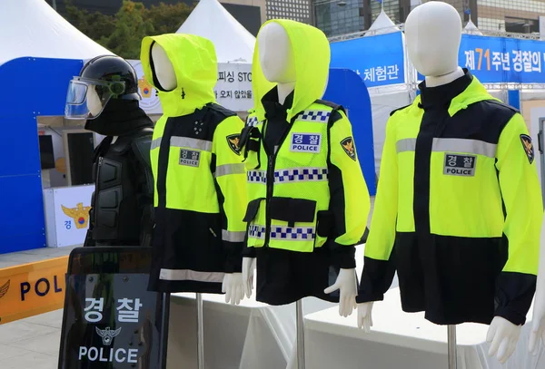 Jihokorejský důstojník policie Korea — Stock fotografie