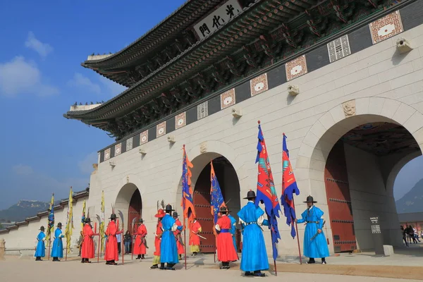 Gyeongbokgung Sarayı Seoul Korea — Stok fotoğraf