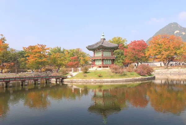 Hwangwonjeong Pavilion Gyeongbokgung Sarayı Seoul Korea — Stok fotoğraf