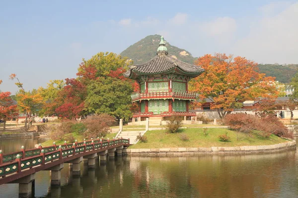 Hwangwonjeong Pavilion Gyeongbokgung Sarayı Seoul Korea — Stok fotoğraf