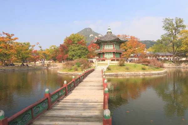 Hwangwonjeong Pavilion Gyeongbokgung Sarayı Seoul Korea — Stok fotoğraf