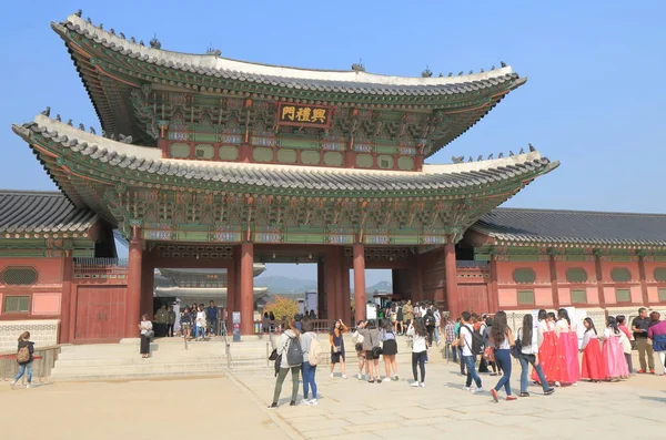 Gyeongbokgung Palace seoul Korea — Stockfoto