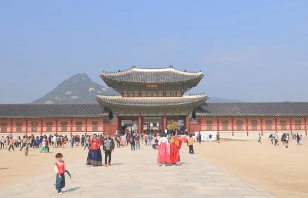 Gyeongbokgung Sarayı Seoul Korea — Stok fotoğraf