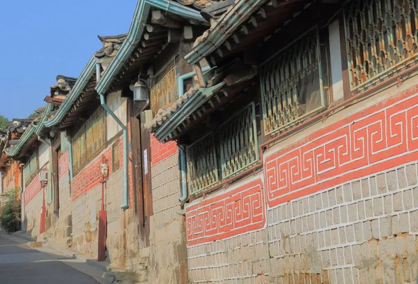 Bukchon Hanok Köyü Seul Güney Kore — Stok fotoğraf