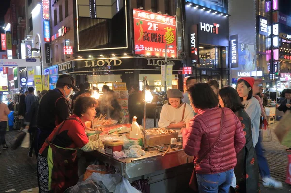Korean street food Seoul South Korea — Stock Photo, Image