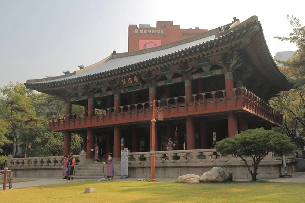 Bosingak Belfry temple Seoul South Korea — Stock Photo, Image