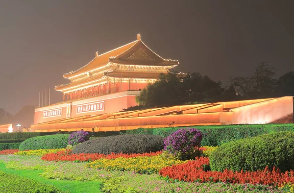 Iconische Tiananmen gate Beijing China — Stockfoto