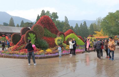 Xiangshan park Beijing Çin