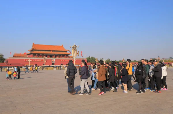 Plaza Tiananmen Beijing china —  Fotos de Stock