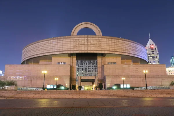 Placu Muzeum Szanghaju Shanghai, Chiny — Zdjęcie stockowe