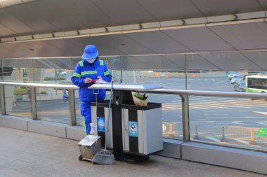 Çin temiz Shanghai Çin
