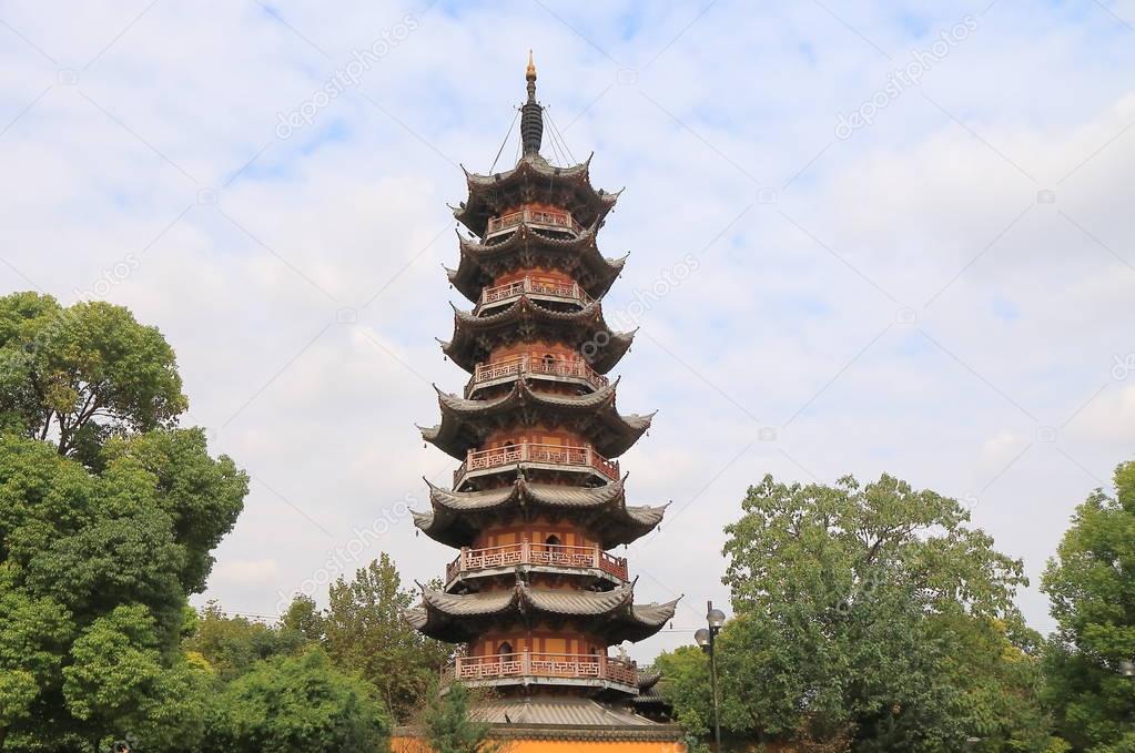 Longhua Temple pagoda Shanghai China
