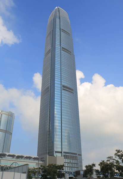 HONG KONG - NOVEMBER 8, 2016: International Finance Center. International Finance Center IFC is a skyscraper integrated commercial development on the waterfront of Hong Kong Central District.