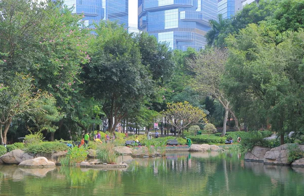Hong Kong Park in Hong Kong Central — Stock Photo, Image