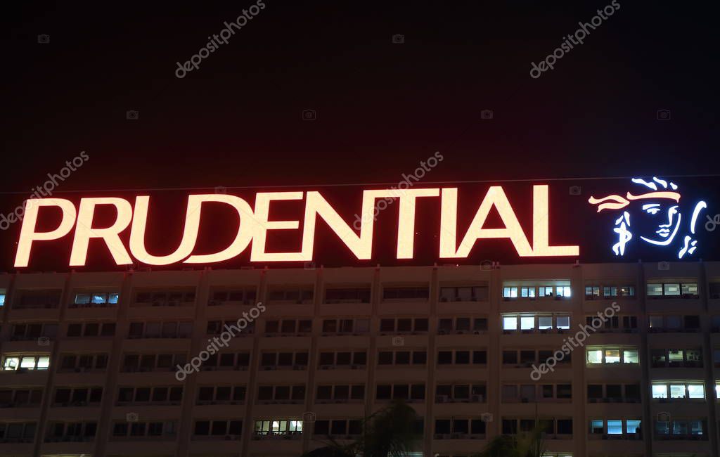 HONG KONG - NOVEMBER 7, 2016: Prudential plc. Prudential plc is a British life insurance company founded in 1848.