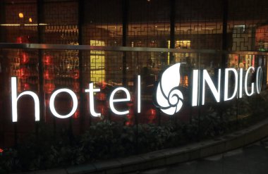 Hotel Indigo 5 star hotel Hong Kong clipart