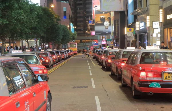 Taxi taxi trasporti pubblici Hong Kong — Foto Stock