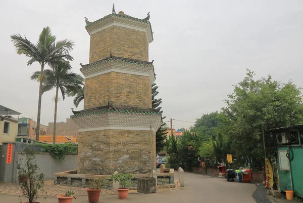 Ping Shan Heritage Trail historical tower Hong Kong — Stock Photo, Image