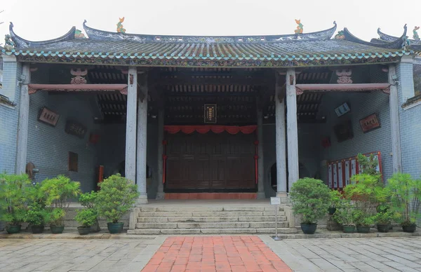 Ping Shan Heritage Trail templo histórico Hong Kong —  Fotos de Stock