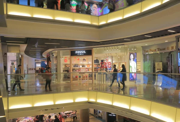 The Peak Tower shopping mall Hong Kong — Stock Photo, Image