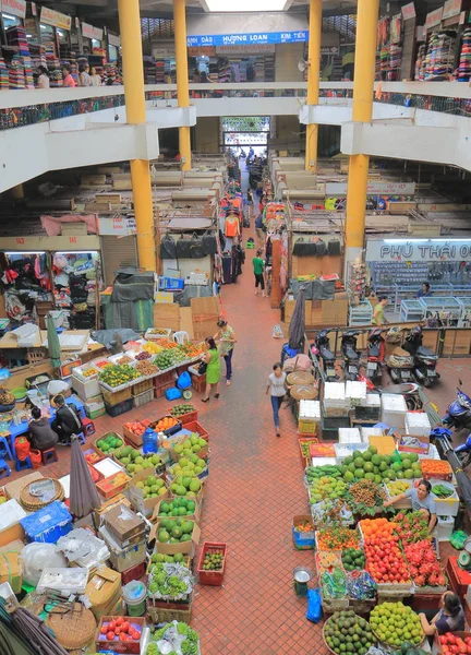 CHO HOM marknaden Hanoi Vietnam. — Stockfoto