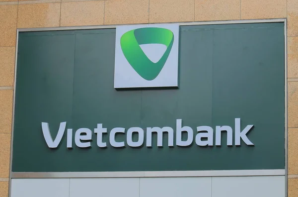 Vietcombank Vietnamese bank — Stock Photo, Image