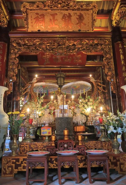 Bach ma tempel altstadt hanoi vietnam — Stockfoto
