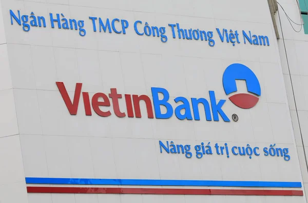 Vietinbank Vietnamese bank Vietnam. — Stock fotografie