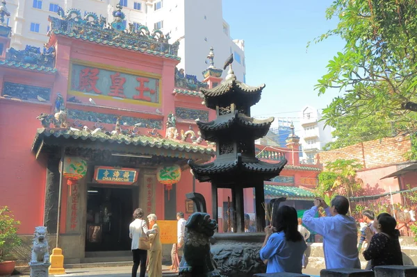 İmparator Jade Temple Ho Chi minh City Saigon Vietnam — Stok fotoğraf