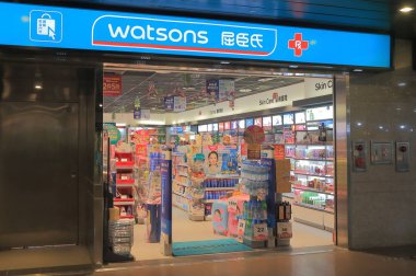 Watsonlar kişisel bakım deposu Taipei Tayvan