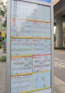 Taipei Tayvan Taipei şehir otobüs Uçus tarifesi