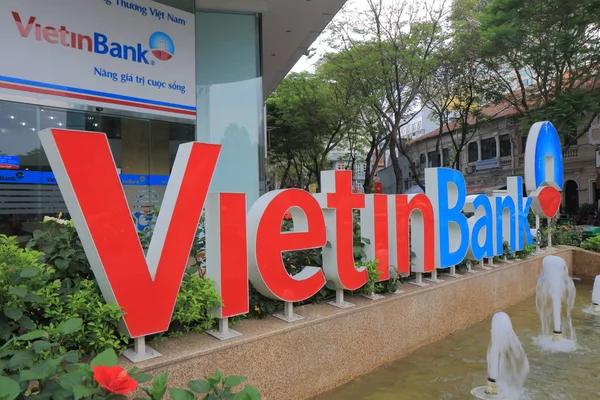 Banco Vietnamita Banco Vietnamita Vietname . — Fotografia de Stock