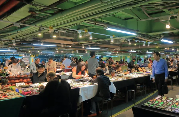 Jianguo Jade markt Taipei Taiwan — Stockfoto