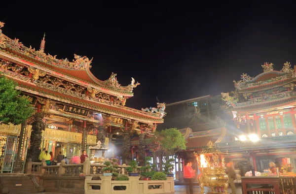 Longshan Temple Tchaj-pej Tchaj-wan — Stock fotografie