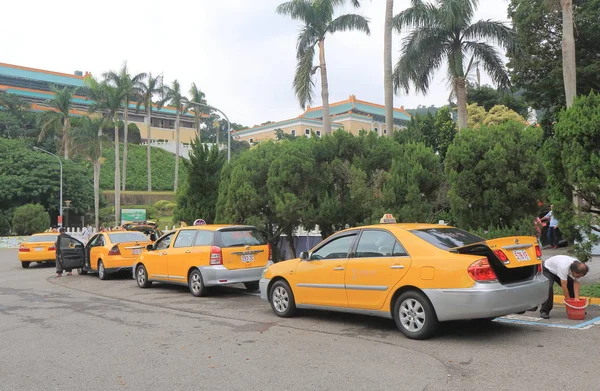 Taxi cab Taipei Taiwan — Stock Photo, Image