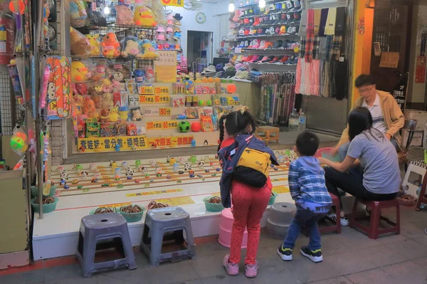 Tamsui street market paysage urbain Taipei Taiwan — Photo