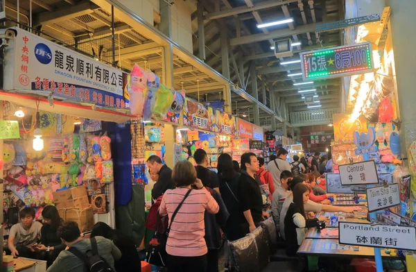 Shilin night market Taipei China — Stock Photo, Image