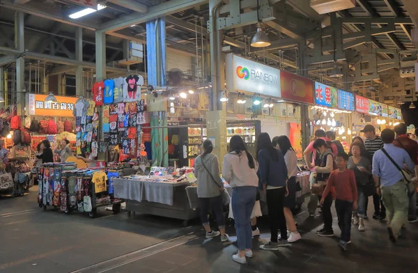 Shilin gece Pazarı'na Taipei Çin — Stok fotoğraf