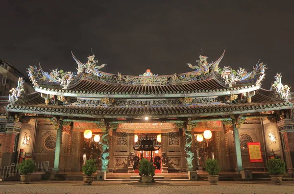 Dalongdong Baoan temple Taipei Taiwan — Stock Photo, Image