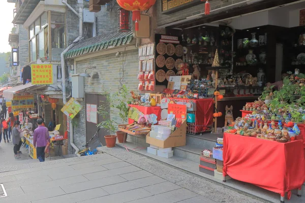 Xiguan antike Stadt Straßenmarkt Guangzhou China — Stockfoto