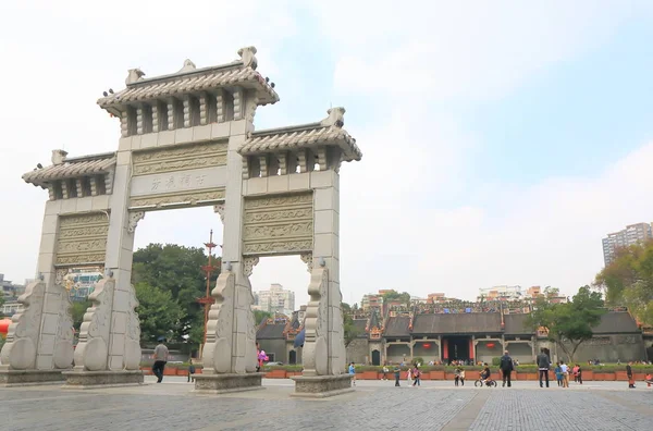 Чень клан академії храм Гуанчжоу Китай — стокове фото