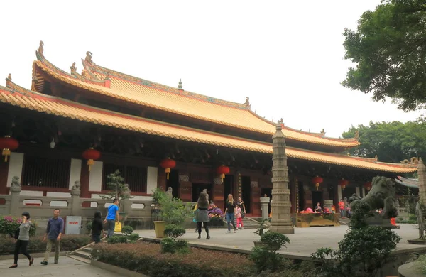 Guangxiao Buddyjski świątyni Guangzhou Chiny — Zdjęcie stockowe
