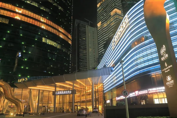 Гуанчжоу Международный финансовый центр Гуанчжоу Китай — стоковое фото